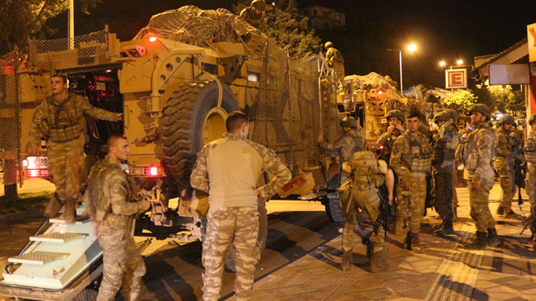 هێزی كوماندۆی توركیا به‌ره‌و سنووری سووریا به‌ڕێكه‌وت